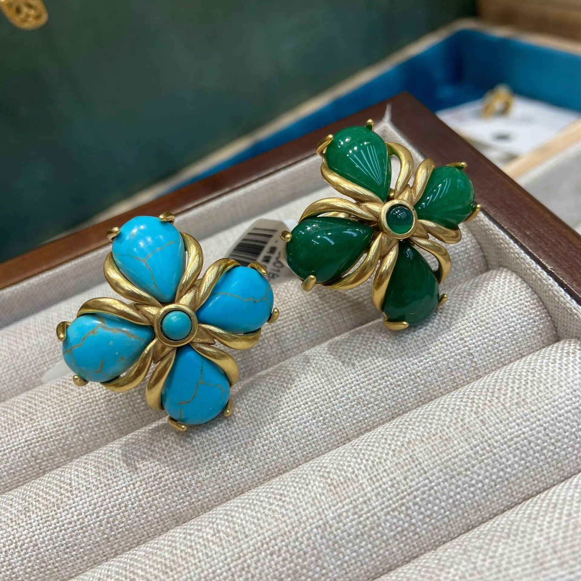 خاتم بوهيمي نسائي كلاسيكي من الفيروز لعام 2025 #3