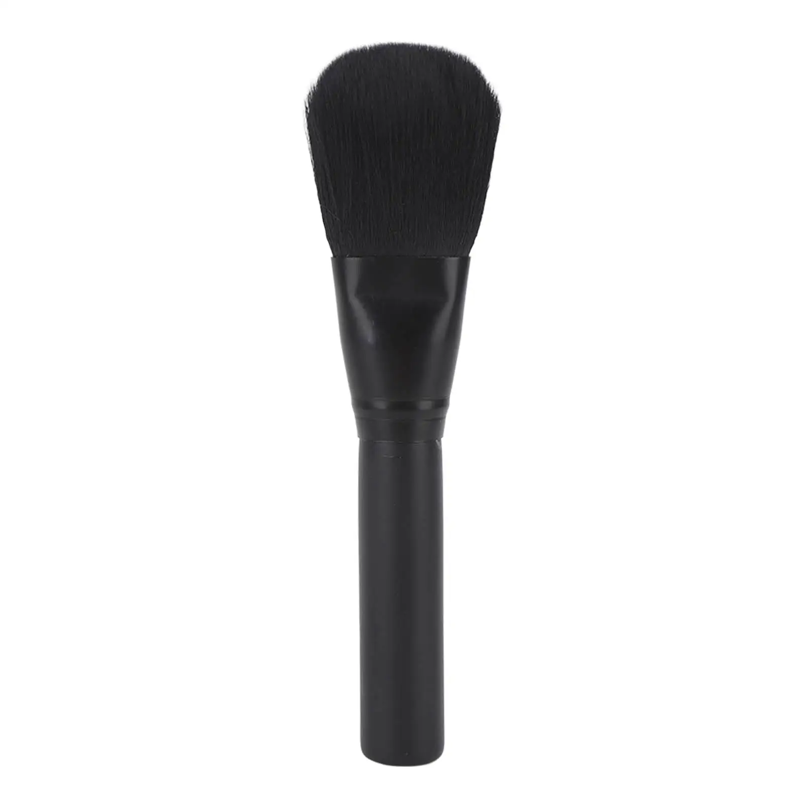 Portable Multifunctional Large Makeup Brush | Black Wood Handle, Soft Bristles | Ideal for bronzer , Grasping