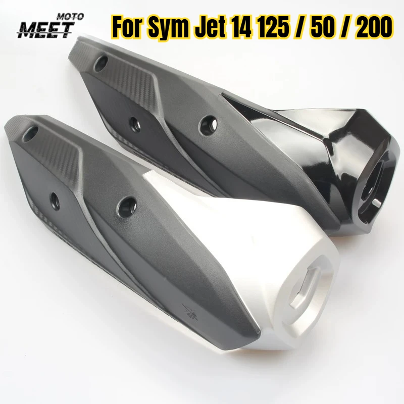 Motorrad-Auspuffrohrabdeckung, Verbrühungsschutzabdeckung, Hitzeschutzabdeckung für Sym Jet 14 125/50/200