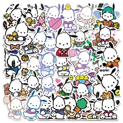 10/30/50 szt. Urocza naklejki Anime Pochacco dla dzieci kreskówka naklejka zabawka DIY na bagaż papeterii zeszyty Kawaii Sanrio