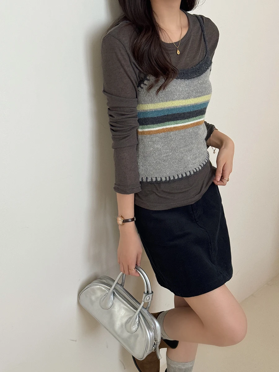 

Юбка Uniko Bla Basic A-Line женская, корейская, с высокой талией, 100% хлопок, для повседневной носки, укороченная, стройнящая, удлиненная