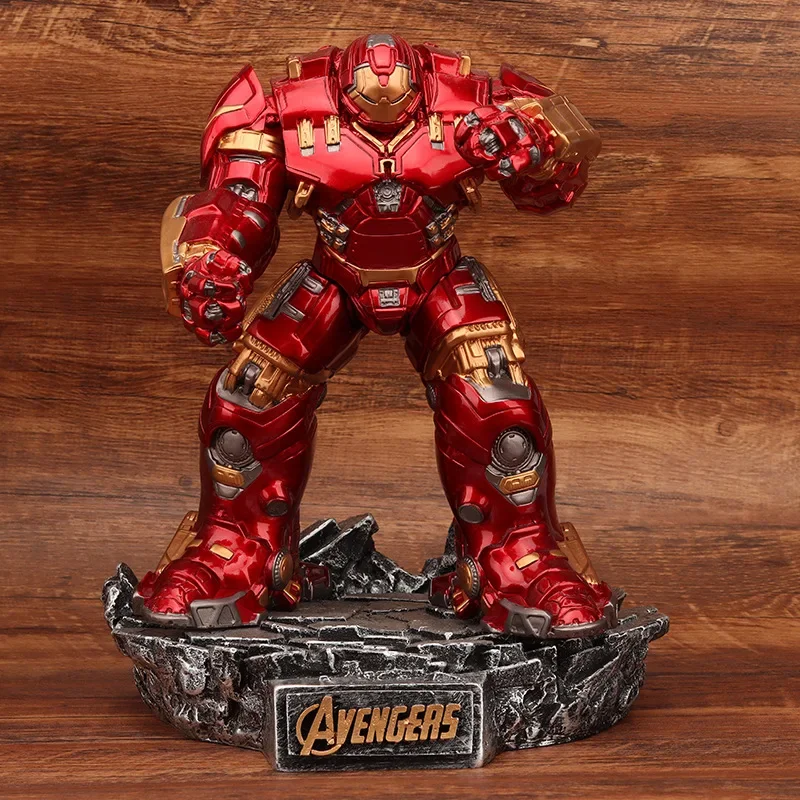 

Marvel 32cm Resin Avengers Hulkbuster Battle Ver. Statue Super Hero Pvc Action Figure Model Toys Gift In Stock