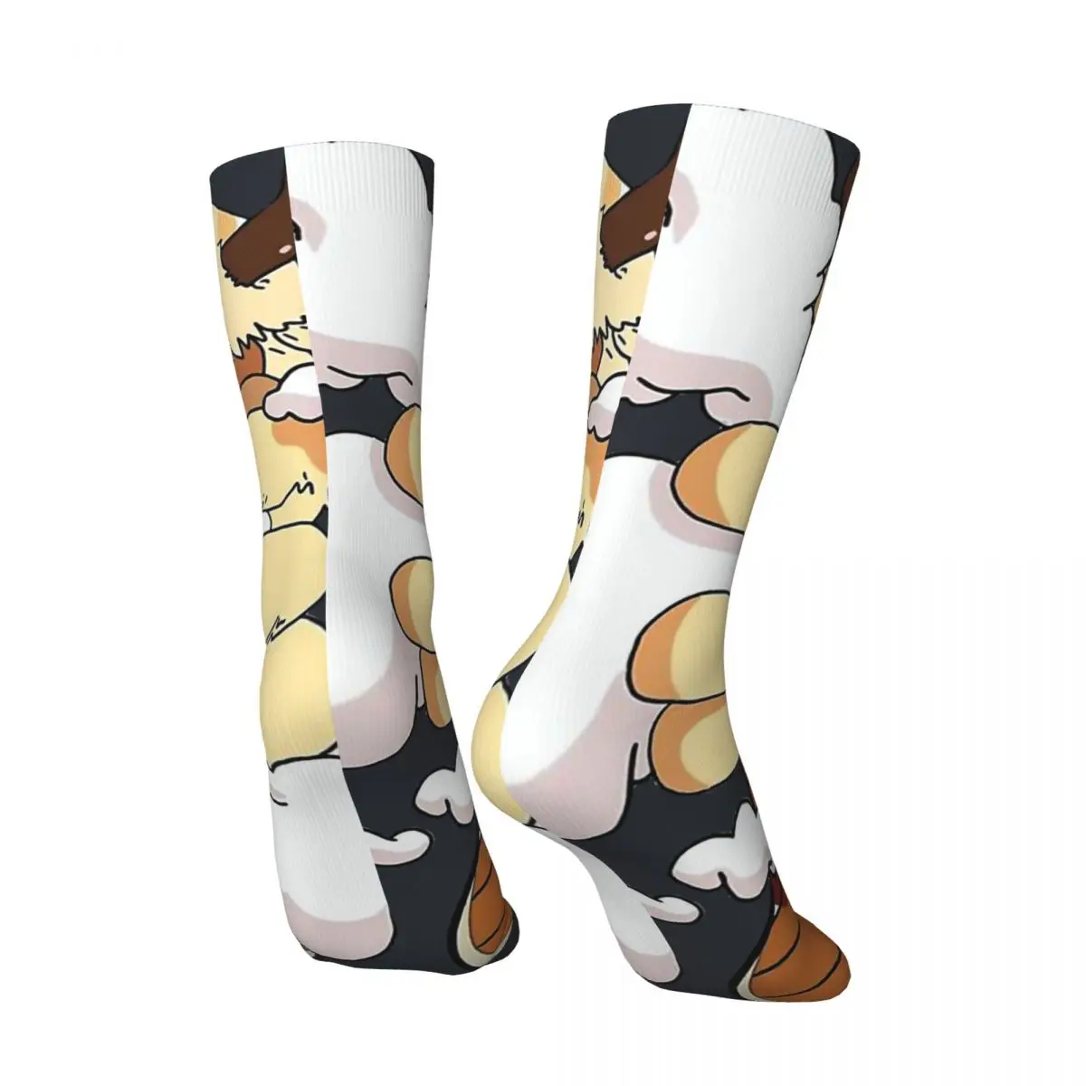 Happy Funny Cute Appa Cloud Men's Socks Retro Harajuku Avatar The Last Airbender Hip Hop Novelty Seamless Crew Crazy Sock