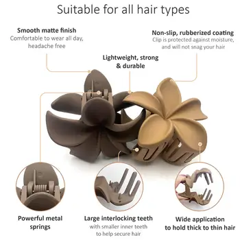 10 最佳銷售 大花髮夾 - №6