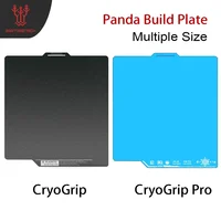 BIQU Panda Placa de construcción CryoGrip recubrimiento sin obstrucciones resorte de acero texturizado de doble cara para BambuLab H2D Voron Kobra 3 Ender 3 K1 MAX