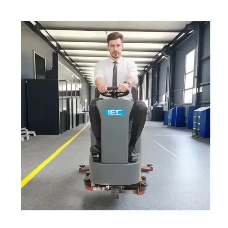 Marble Floor Cleaning Equipment Large Driving Type  Floor Scrubber with High Power Drive Motor