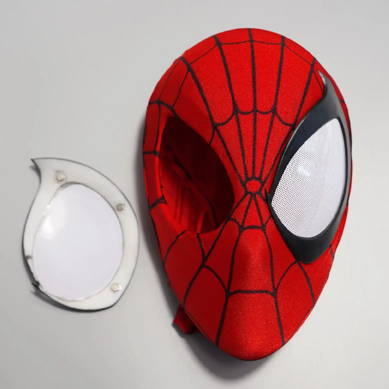 究極のスパイダーマンマスク 目付き 1:1 3D スパイダーマンマスク