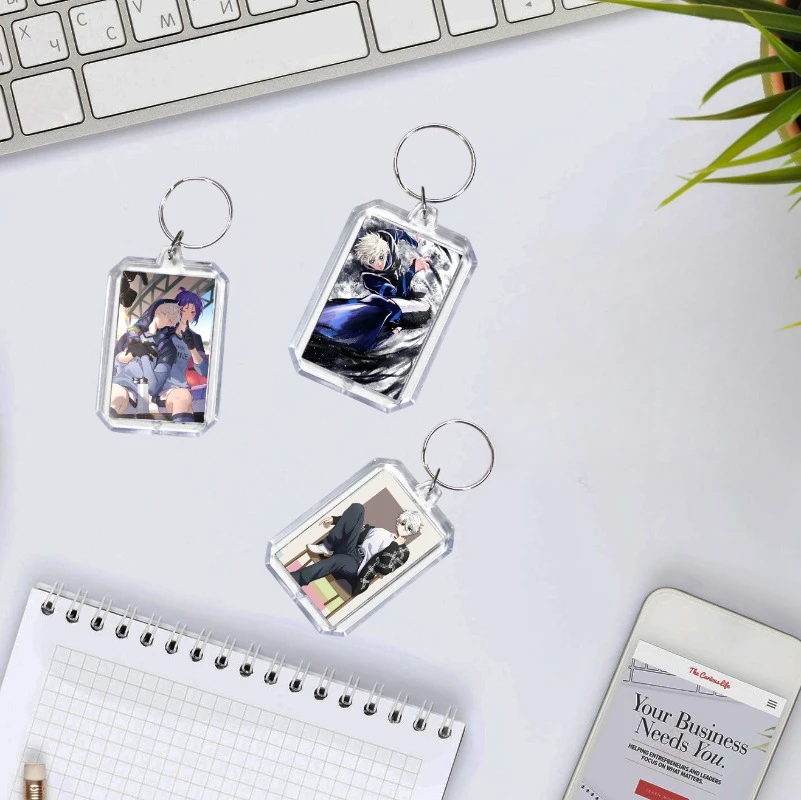 Isagi Yoichi Chigiri Hyoma Bachira Meguru Wataru Double Sided Acrylic Keychain Creative Bag Keychain Versatile Gift Peripheral