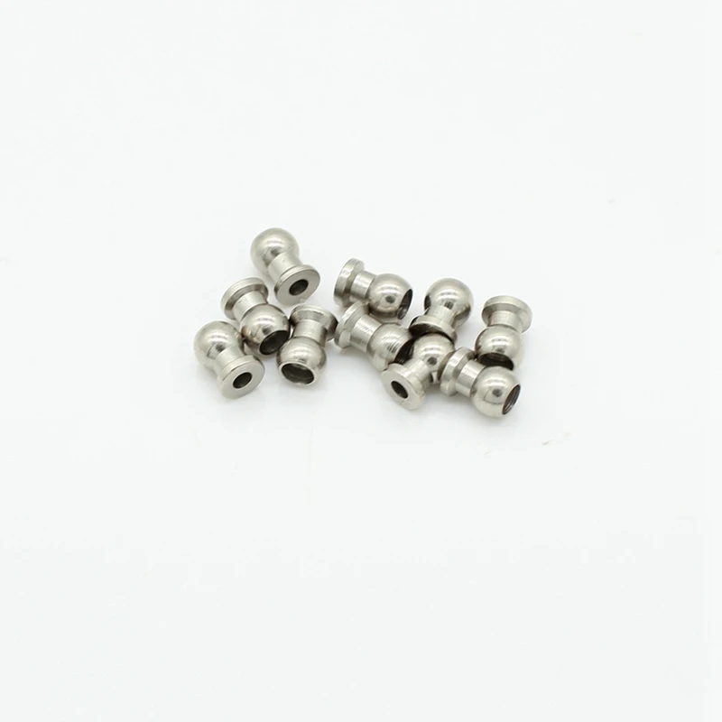 ข้อต่อลูกกลมกลวง10ชิ้น K989-2032ลูกหมากสำหรับ wltoys 284161 284010 284131 K969 K989 1/4 mobil RC ชิ้นส่วน