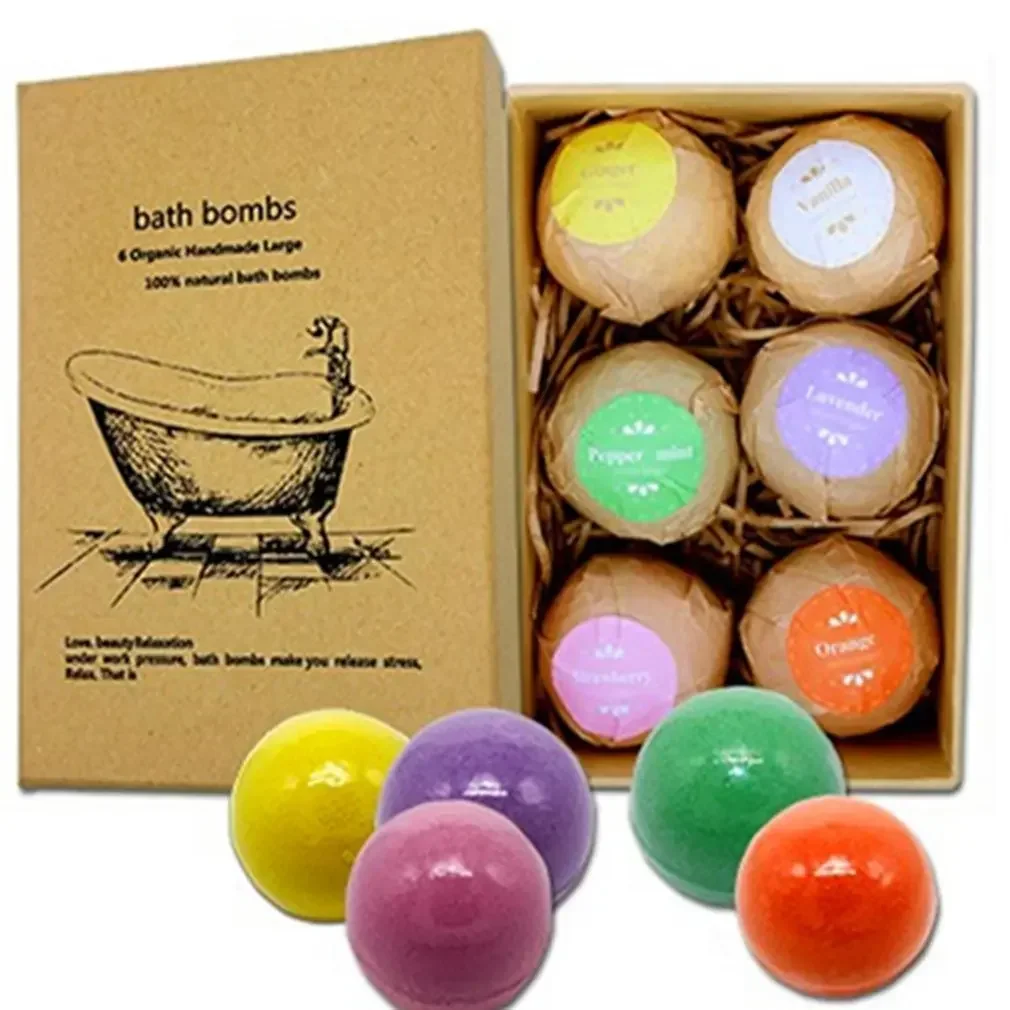 

360g Bath bubble balls Soap Handmade Essential Oil Soap Moisturizing Bath Salt Soap Bubble Shower Bombs Ball Body Cleaner Spa