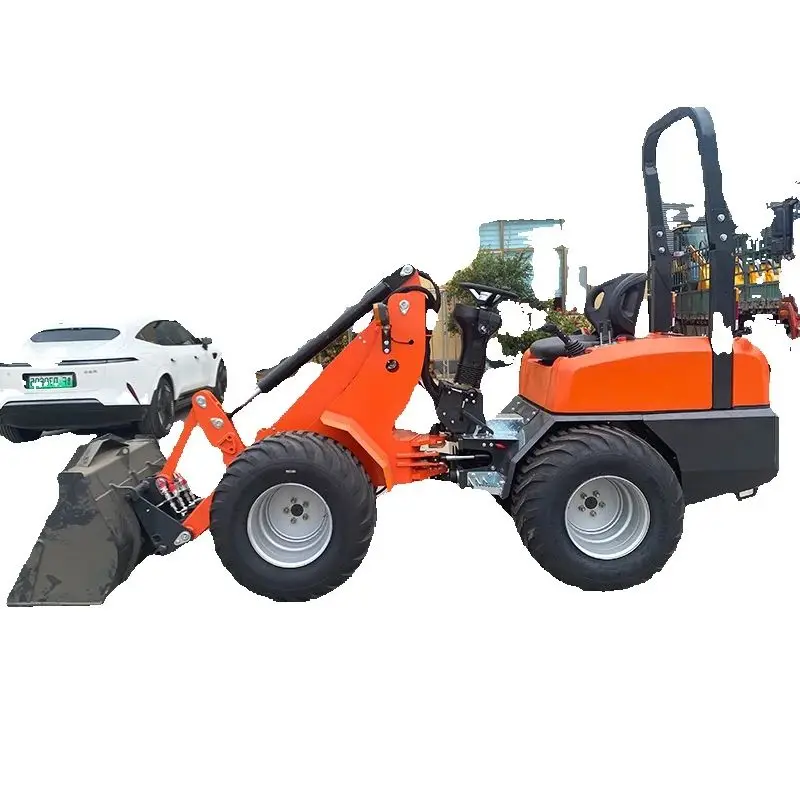 

Free Delivery!! Customized NKS telescopic arm loader, mini slip steering loader, wheel loader, fork loader and accessories