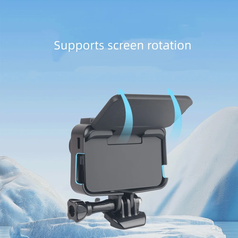 

​Protective Frame for Insta360 GO Ultra Shockproof and Scratch-Resistant Protective Frame Sport Camera Accessory