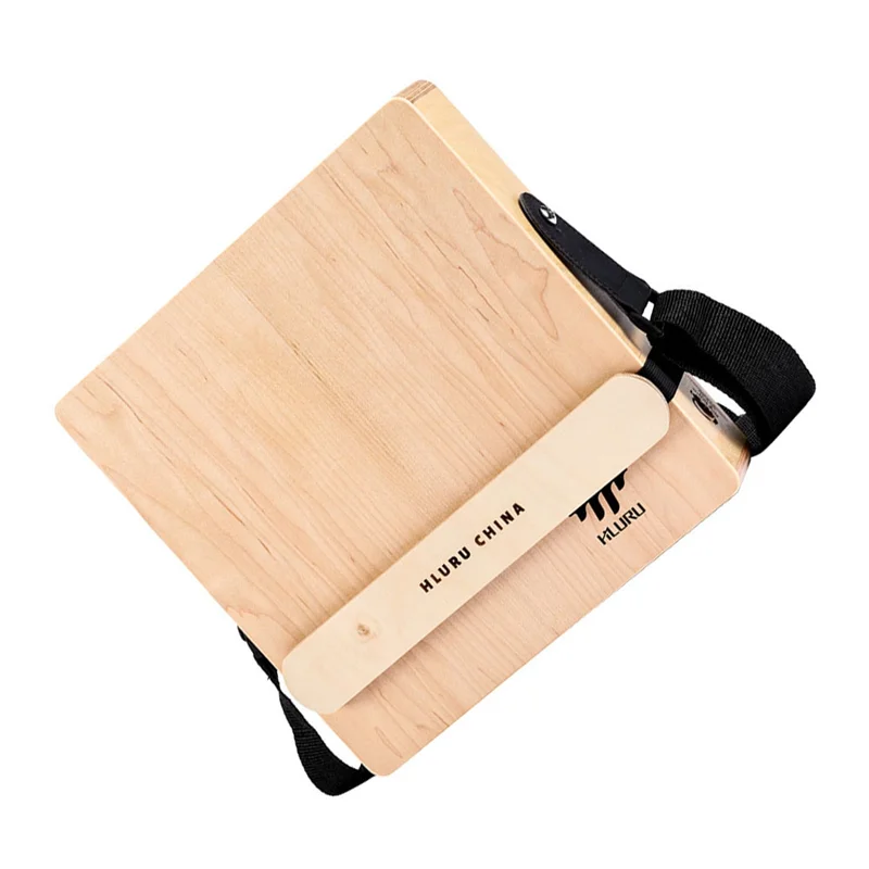 

ABVL-HLURU Cajon Drum For Trave Деревянный барабан Музыкальный барабан Kahong Drum Instrument Дорожный барабан Профессиональный ударный инструмент