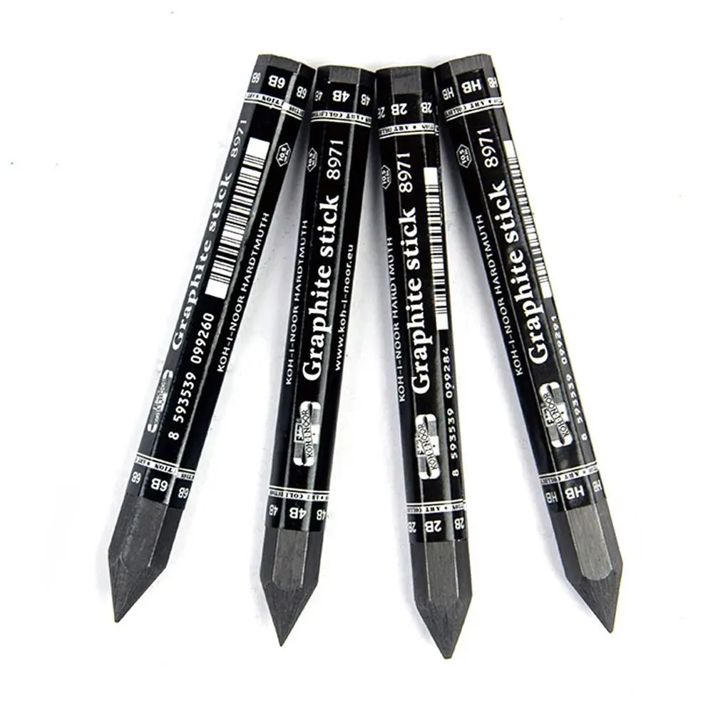 Supplies Sketch Painting Erasable Water Soluble Student Full Lead Rod Shading Pencils Graphite Stick Pencil Exam Drawing Tool