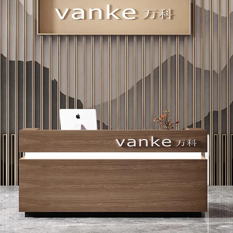 

Reception Counter Desks Salon Furniture Balie Beauty Luxury Podium Counters Cosmetics Desk Front Store Customer Center Home
