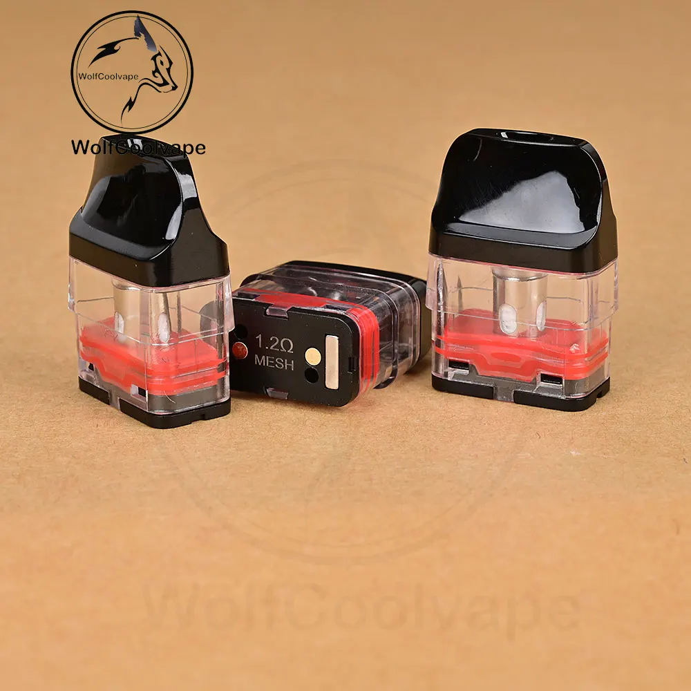 10Pcs Pod Empty Replacement Cartridge 2ml/3ml Top Fill 0.6/0.8ohm Mesh Coil for XROS V1/2/3/4/5 Nano/Mini/Cube Pods view 5