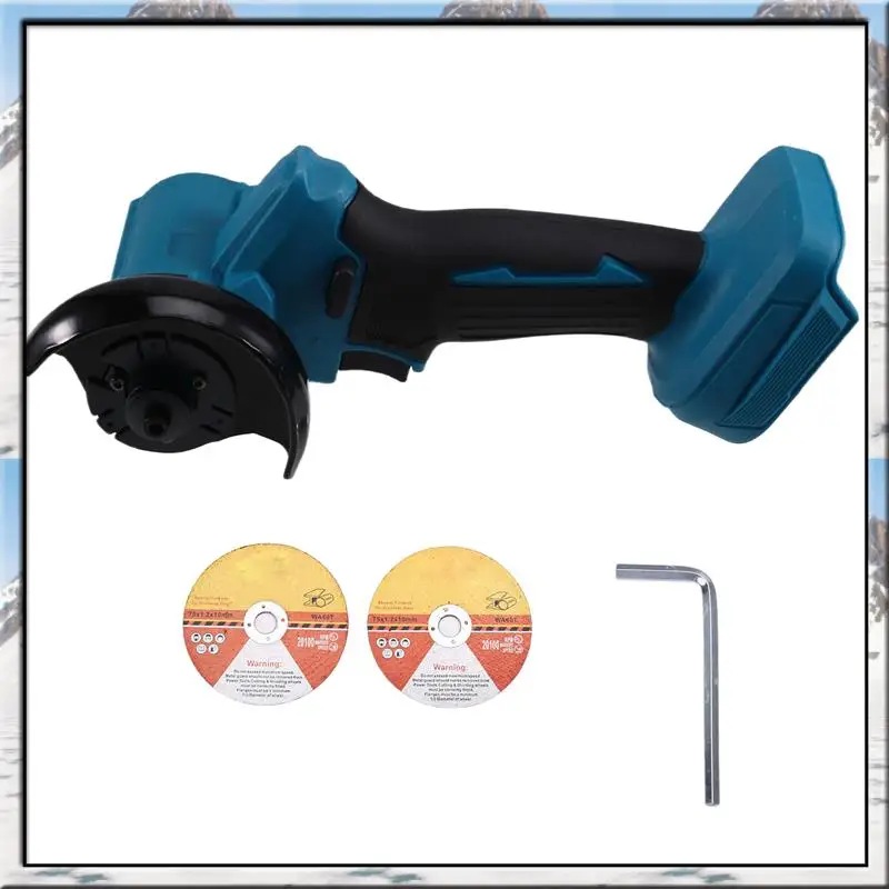 

AA46 Cordless 3-Inch Mini Angle Grinder And Polishing Machine, Comes With 2 Cutting Discs, For 18V Battery