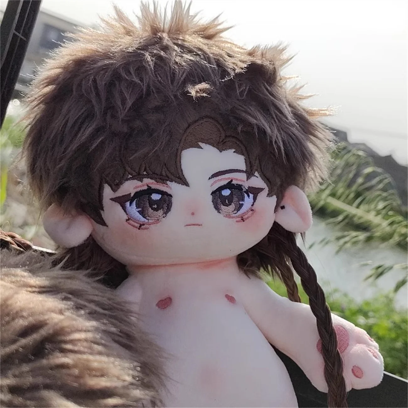 Prochy królestwa wciągająca historia Otome gra słońce Ce brązowe włosy Plushie 20cm 30cm pluszowa lalka zabawka SG