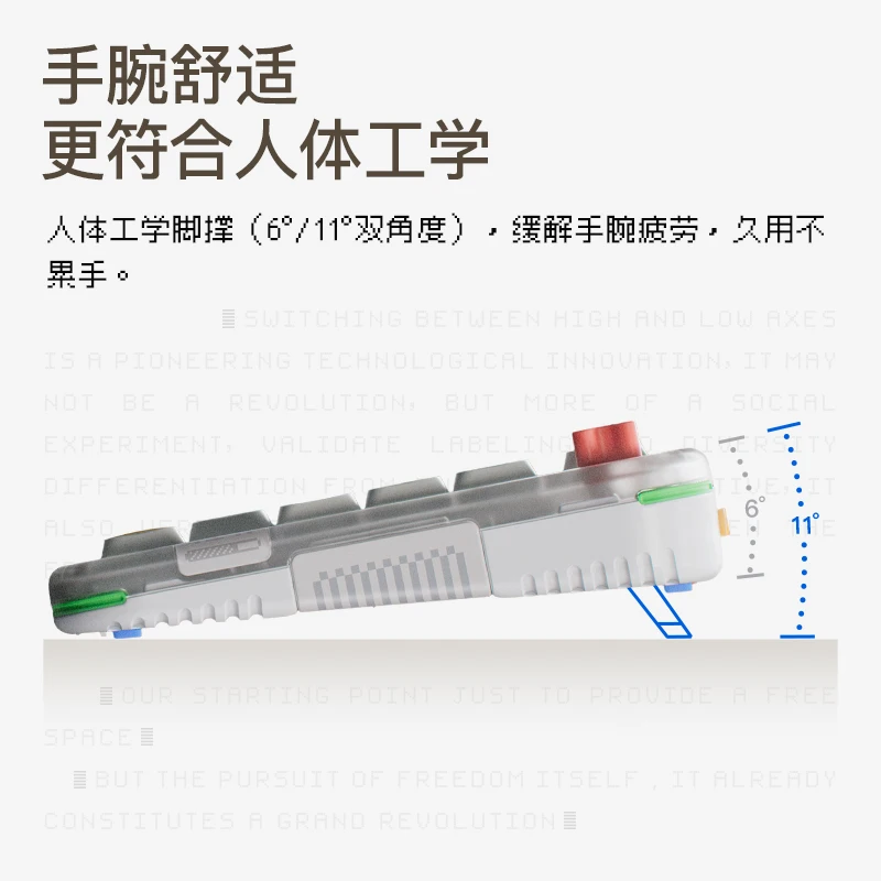 NuPhy Kick75 Customized Mechanical Keyboard Low High Profile Switch Adjustable Hot Swappable 1K Polling Rate Low Latency 2.4g BT