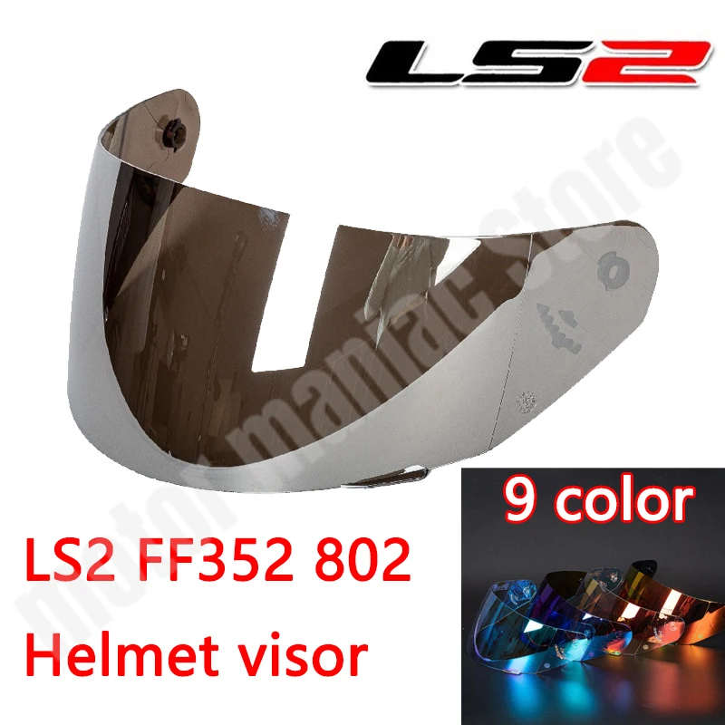 

Helmet Sheld for LS2 FF802 352 FF351 FF369 FF384 CE Approved Helmet Visor Anti Scratch LS2 MHR FF-15 Helmet Glass Capacet