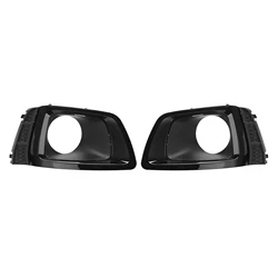 Car Fog Lamp Cover Grill Bezel Frame Trim Lamp Cover LED Headlight Fog Light for Subaru Forester XT 2014-2016