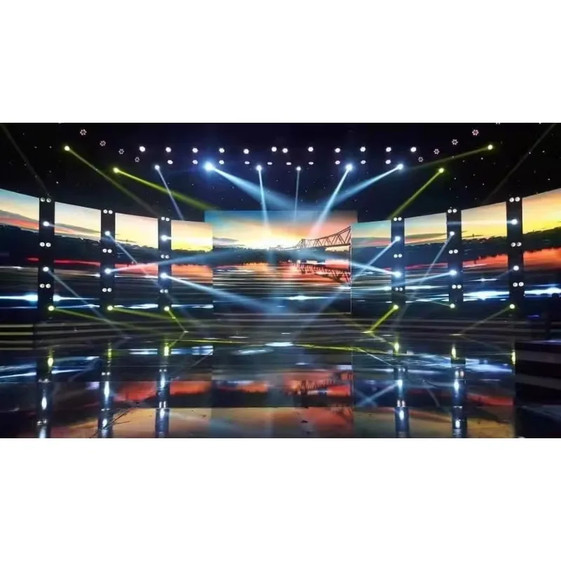 Full Color Indoor LED Video Wall, P3.91 High Definition Custom Stage LED Screen for Church and Large Events