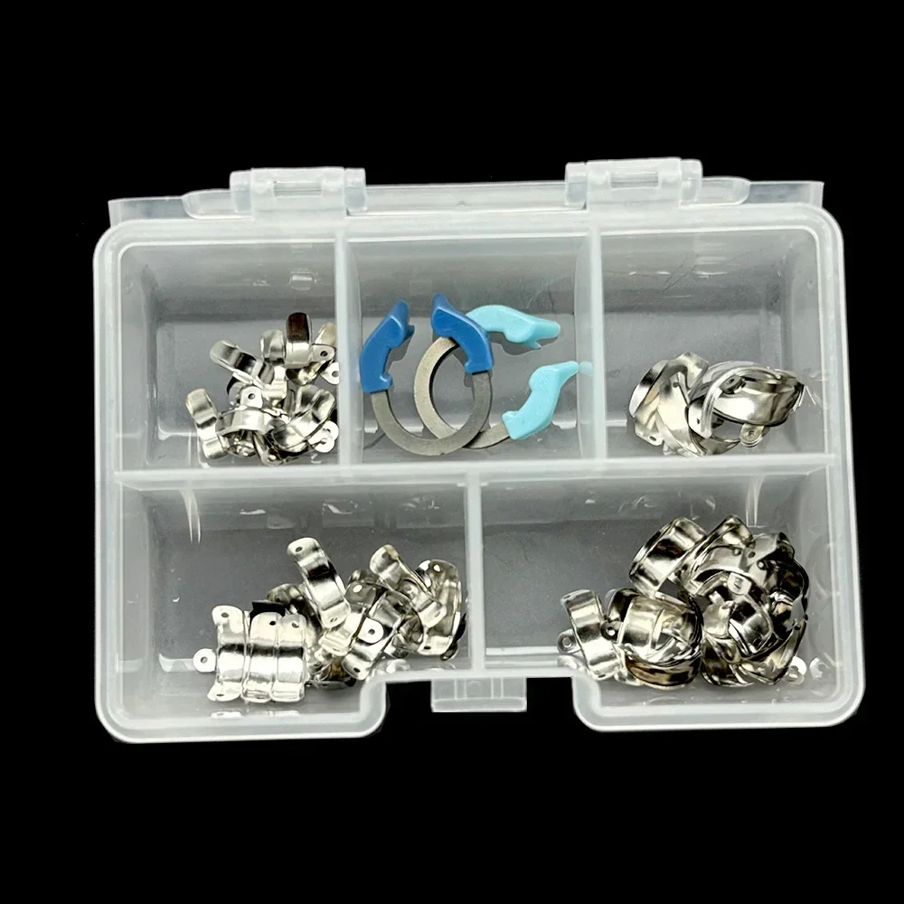 

Dental Sectional Matrix Narrow Ring Titanium Clamp Dental Matrix Bands Niti Metal Matrices Clamp Ring Dentist Material