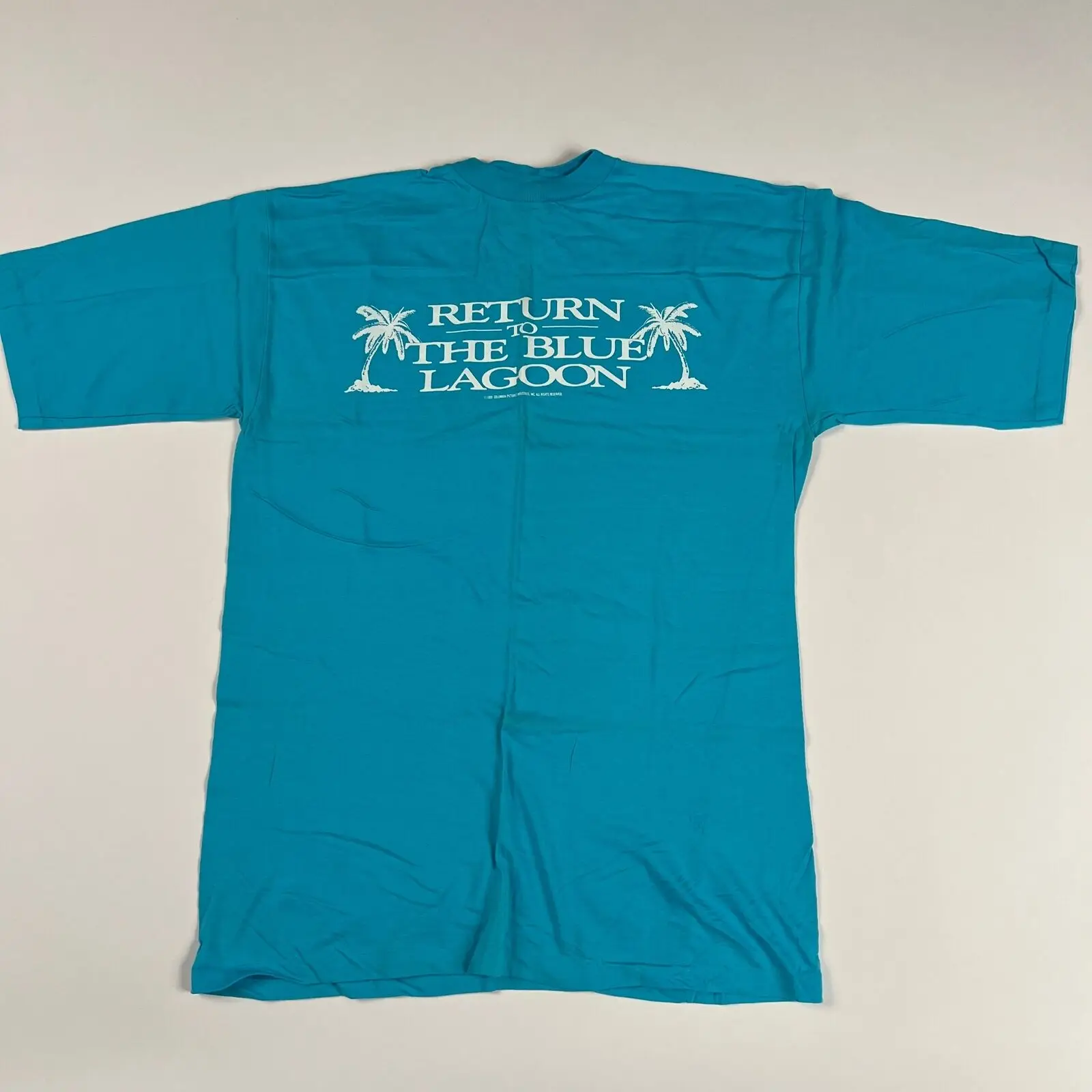 Vintage 1991 Return To The Blue Lagoon T Shirt Xl