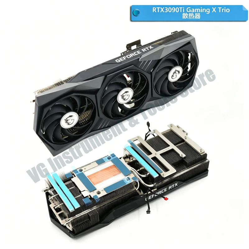 Original Neuer Grafikkarten-Kühlkörper für RTX3060 RTX3060Ti RT3070, Passend für MSI RTX 3060 3070 3080 3090Ti Videokarten-Kühlkörper – Detail 4