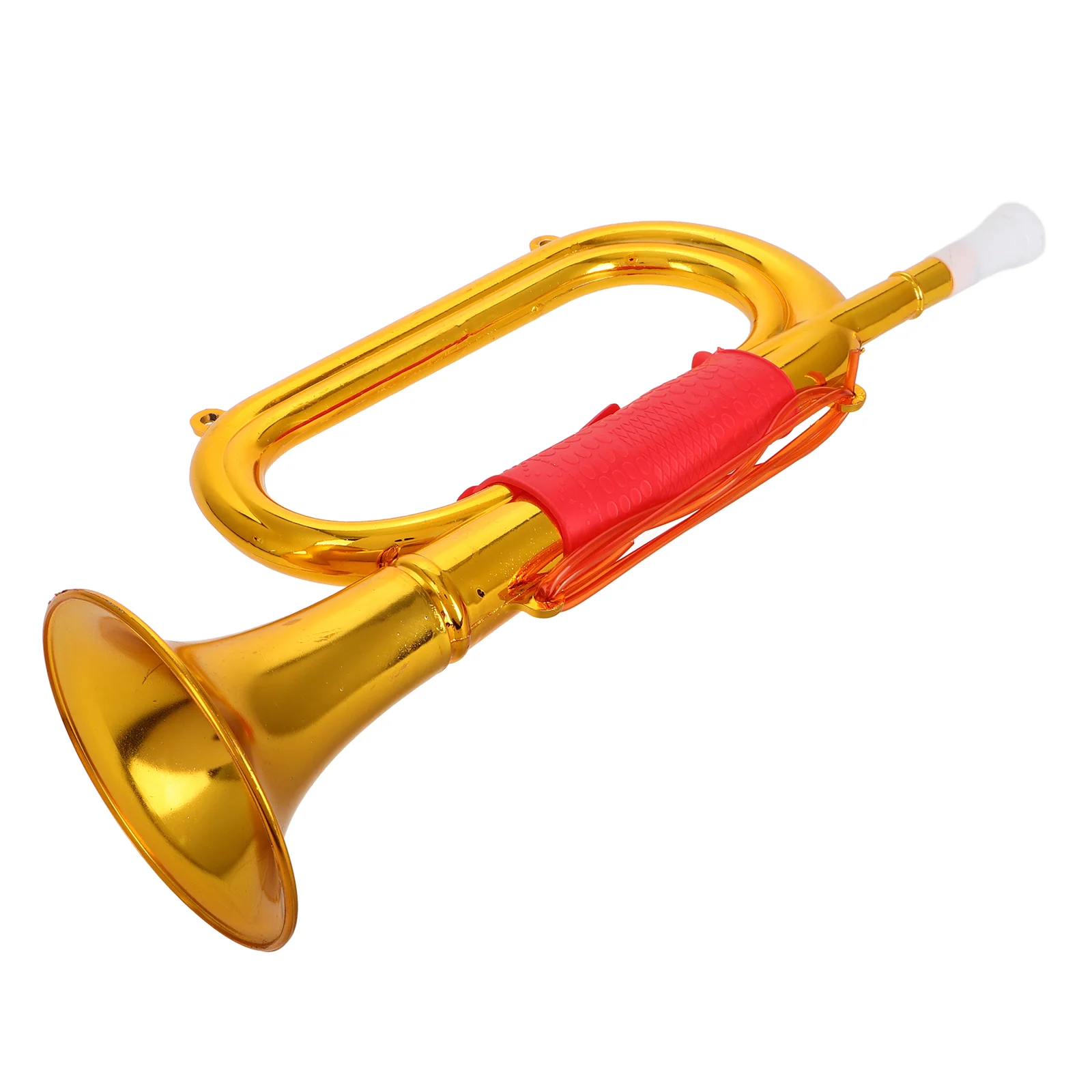 Plastic Bugle Toy Toddlers Instrument Kids Trumpet Bugle Horn Toy Children Early Education Musical Tool Stage Performance Prop