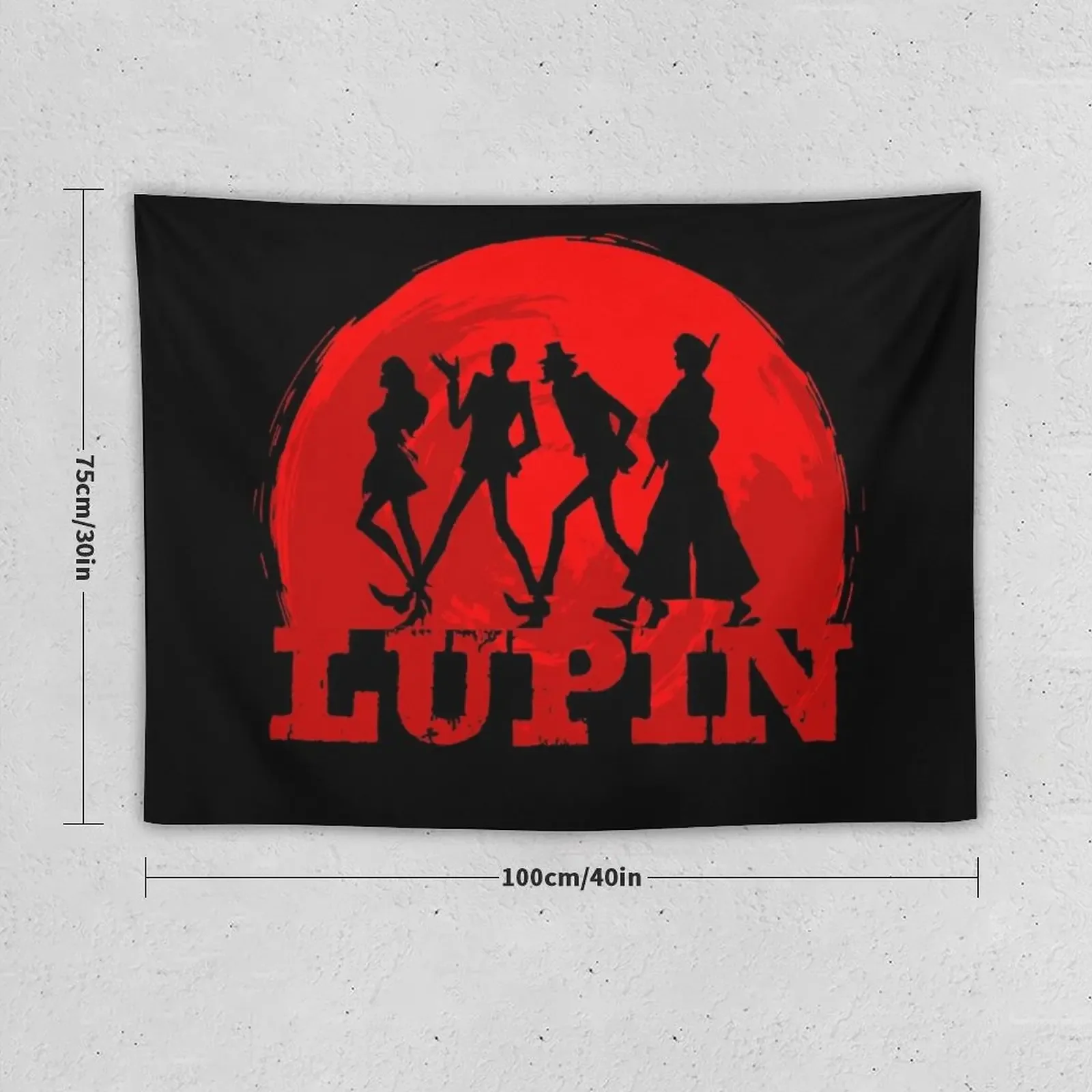 Lupin III Tapestry Room Decorations Aesthetic Outdoor Decoration Home Decor Aesthetic Room Decor Cute Tapestry