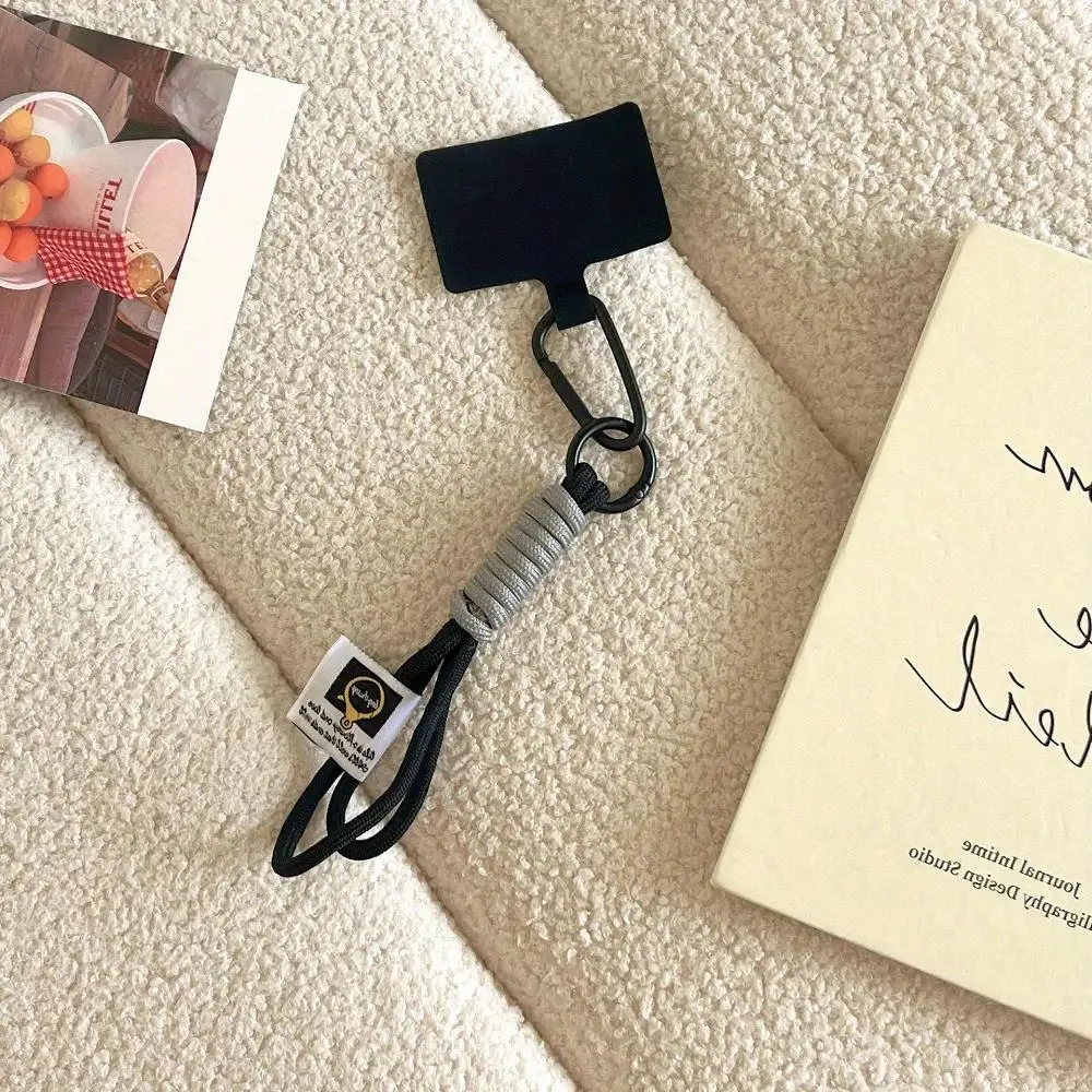 1Pc Color-matching Mobile Phone Lanyard Multi-functional Key Chain Mobile Hyu Phone Backpack Rope Hanging Ornaments