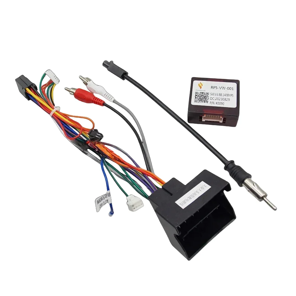Car Radio Canbus Box For VW Golf Jetta Passat Polo Touran Tiguan Sharan Amarok Bora Skoda Seat Ibiza Decoder Adapter RP5-VW-001