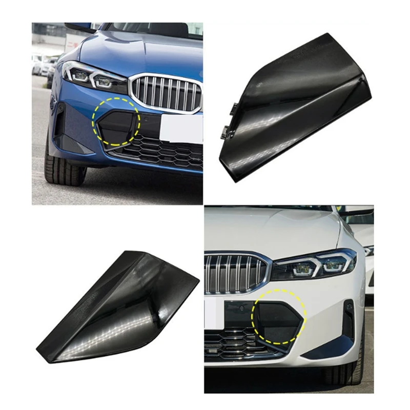 

Car Front Bumper Towing Hook Cover Tow Hook Cap 51118085456 for BMW 3 Series G20 2023-2025 Right