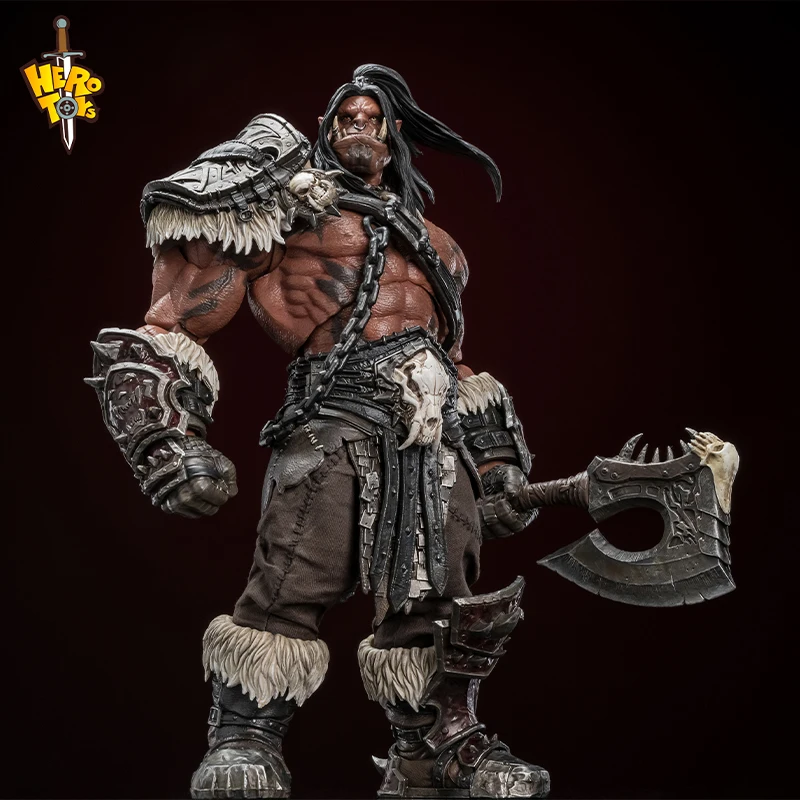 Hero Toys Hellscream Tribal War Song Wielki Wódz Chieftain Orc Warrior 1/10 Figurka Model Lalka Zabawki Dostępne