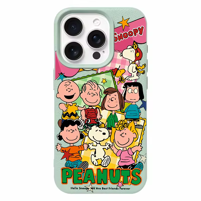 Carcasa Snoopy verde iPhone 15