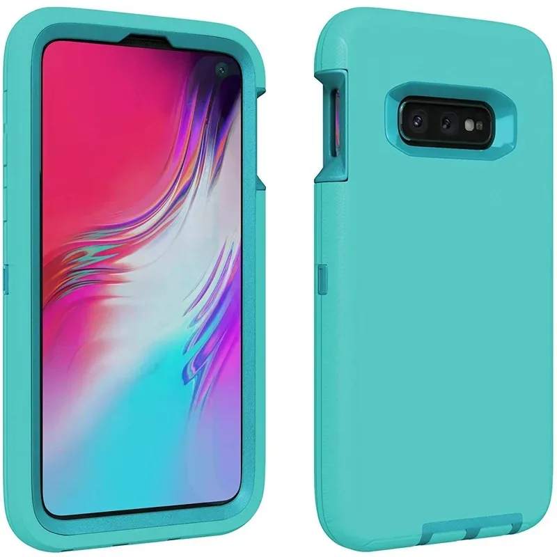 Luxury Business Shell Heavy Armor Ott Defender Box Case For Samsung Galaxy S8 S9 S10 Plus S10E Note 8 9 10 Shockproof Hard Cover