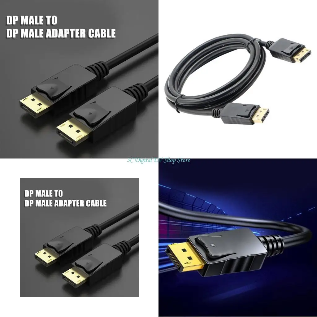 

E74D to Cable Gold Plated to Cable 4K@60HZ Male to Male for Desktop Laptop