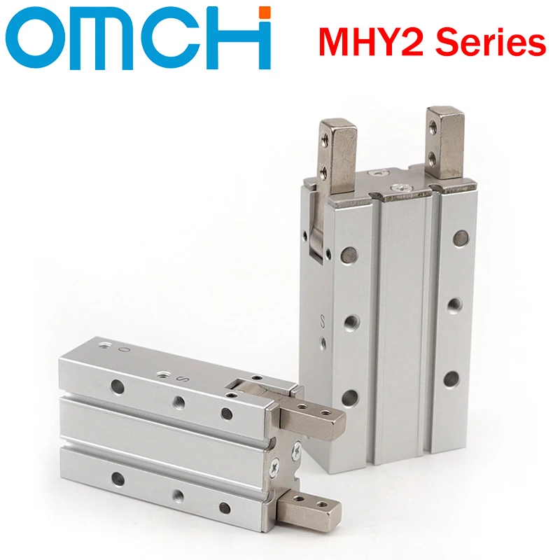 

MHY2 10D 16D 20D 25D пневматический захват двойного действия, диаметр 10-25 мм SMC Y, угловые алюминиевые зажимы 180 градусов, цилиндр захвата