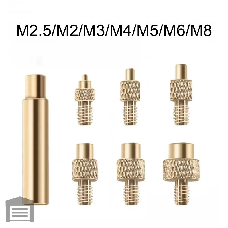 Нагревательная вставка, гайка, железное жало M2-M8, термоплавкий набор, инструмент для вставки, паяльное жало, 3D-печать, модификация отделки, латунная резьба, встраивается