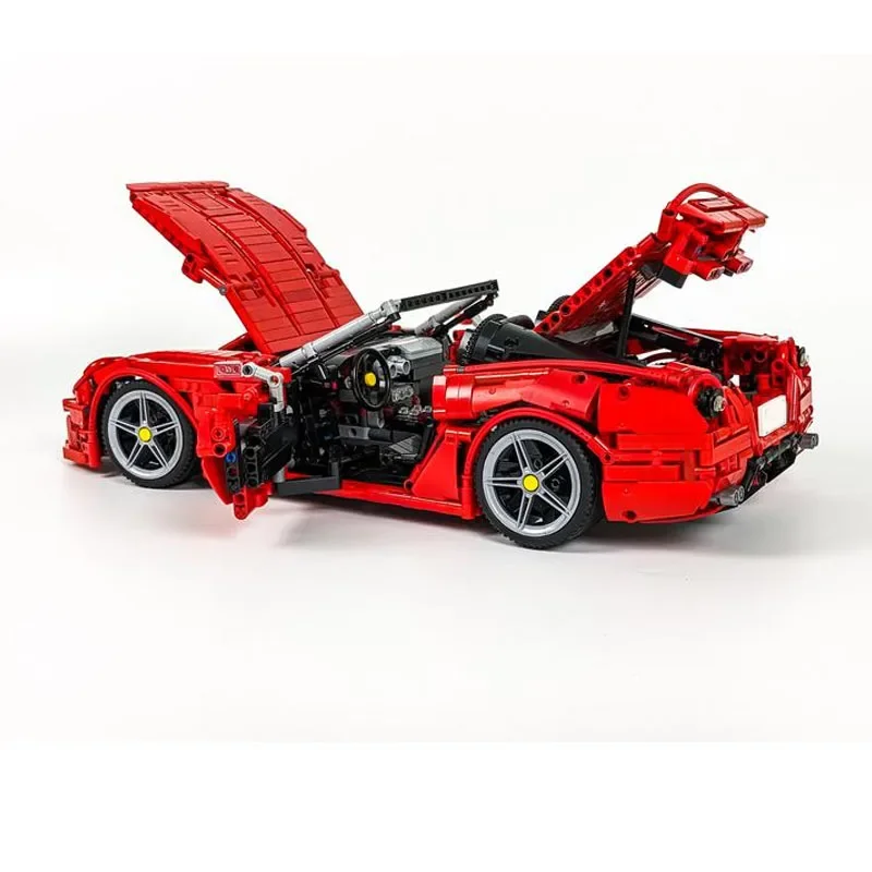 New MOC-183666 Supercar 599 SA Building Block Toy Racing Model Improved Stitching Building Blocks 2717PCS Christmas Gift