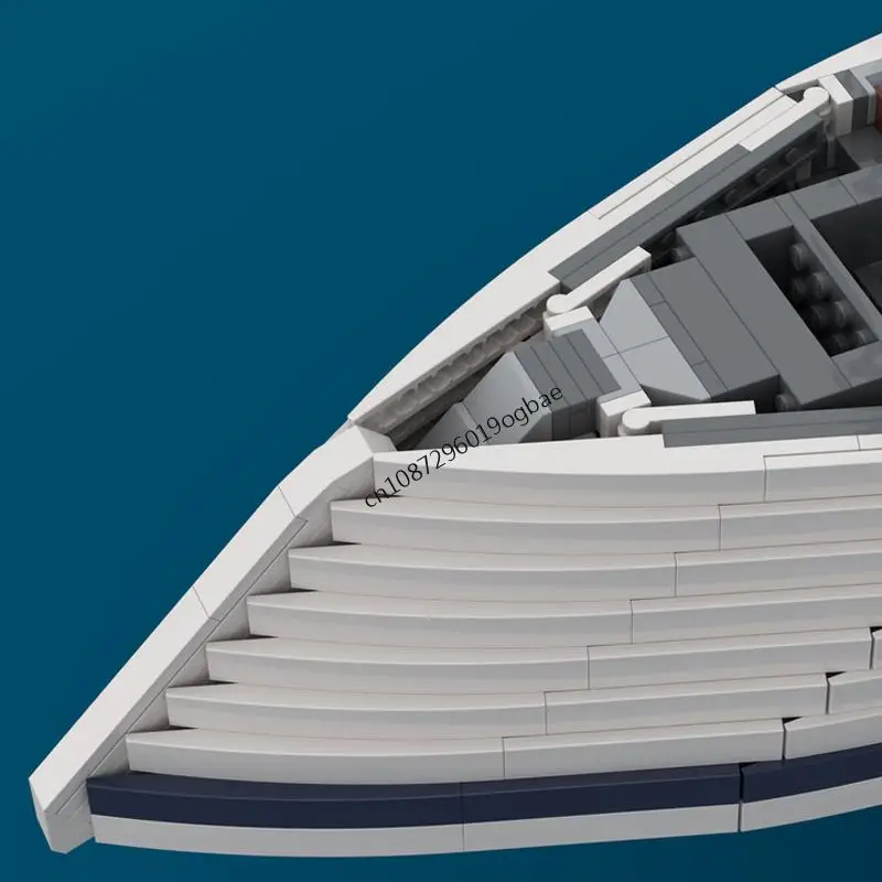 جديد 3531 قطعة Moc سفينة سياحية منفذ المدينة وحدات الركاب نموذج لجمع العبارة لتقوم بها بنفسك التكنولوجيا الطوب الأفكار الإبداعية لعبة هدية بنة #6