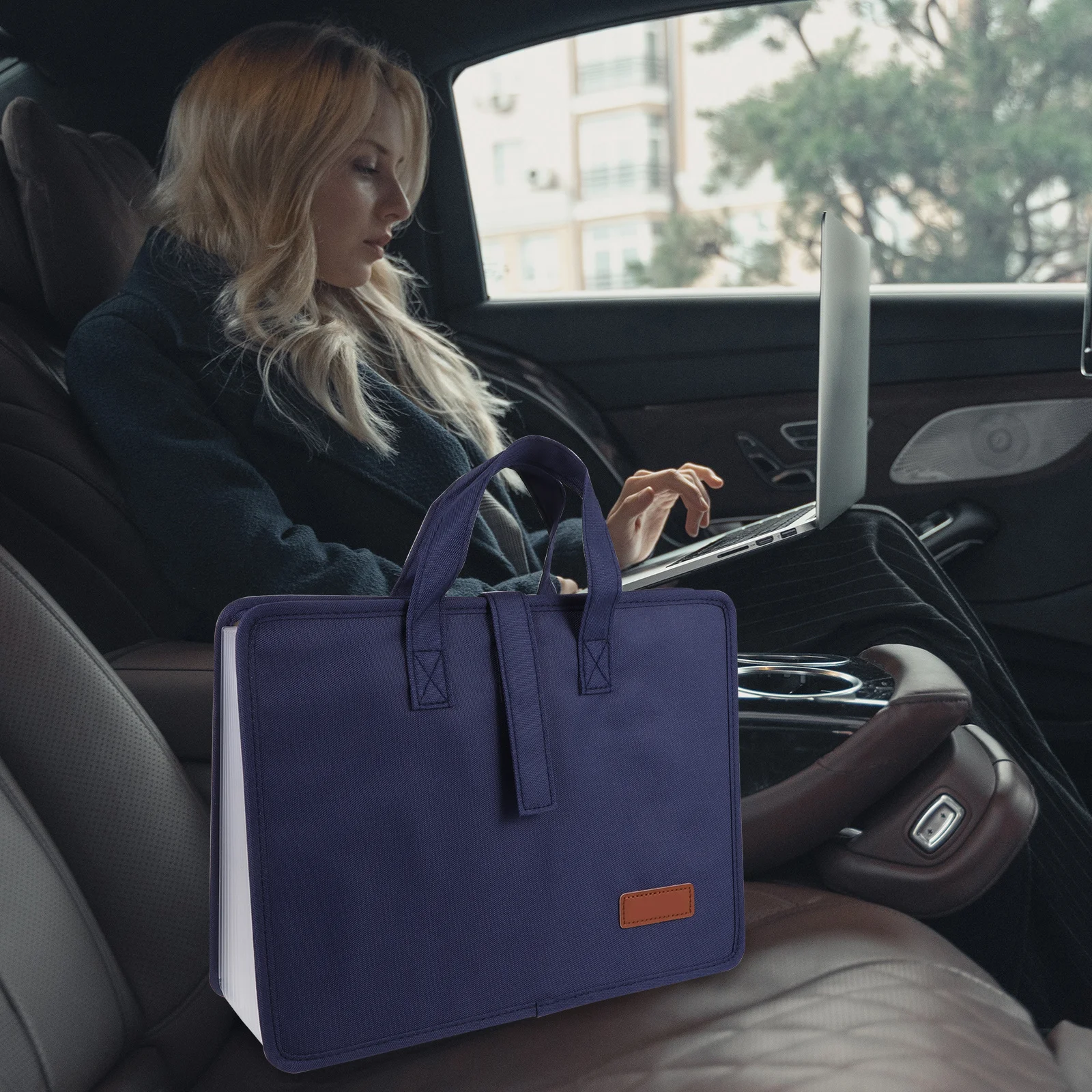 

Расширяющаяся папка для файлов, органайзер для документов, 13 карманов, портативная папка с ручкой для офиса, школы, путешествий, хранения документов формата А4