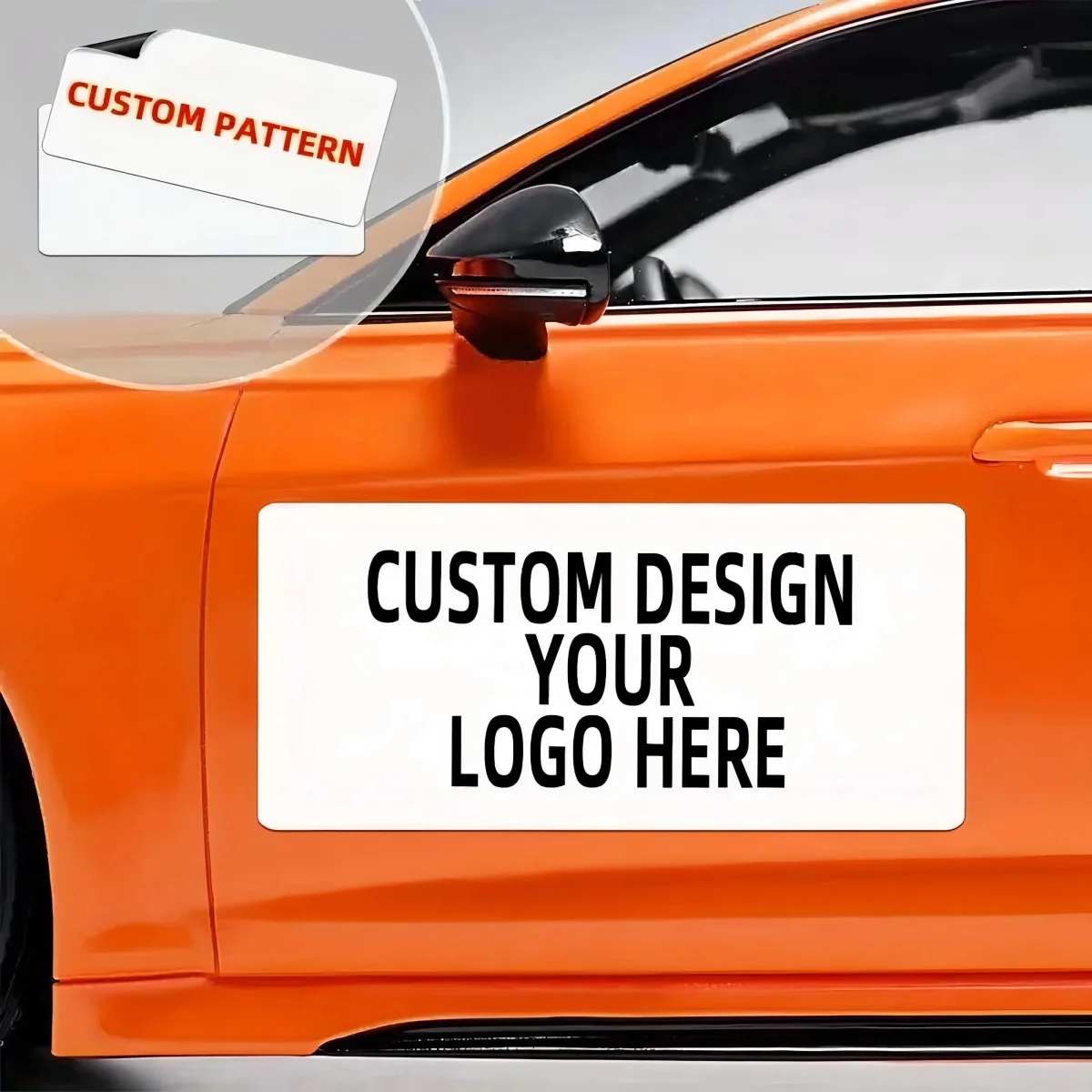 Customizable Magnetic Car Decals—Ideal for Vehicle Advertising and Decoration; Supports Your Own Custom Designs. view 4