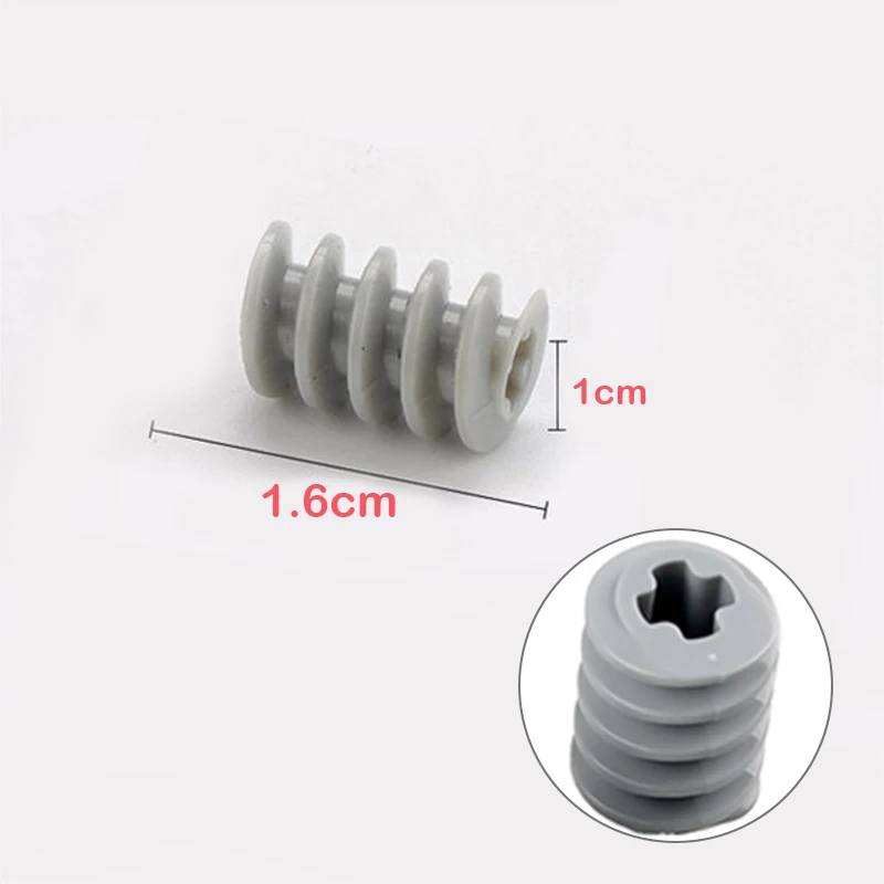 

Building Block Technology Parts 1x2 Worm Rack MOC Bricks Turbine DIY Toy Replace Bulk Cross Helical Gears for Car 4716