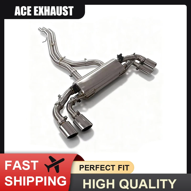

ACE Catback Valvetronic Muffler Exhaust For Audi SQ5 B9 B9.5 3.0T Plug and Play Exhaust Pipe High Quality SUS304 Exhast Systems