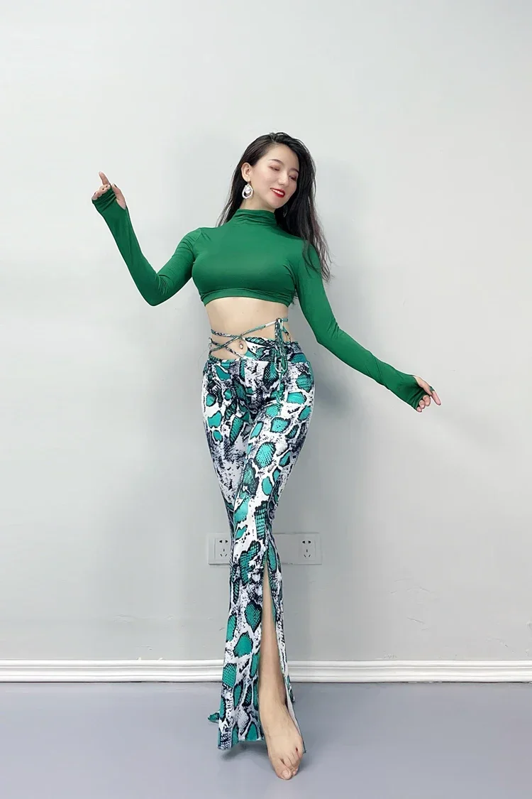 Belly Dancing costume    Dancer Lessons Wear 2023 For Women Set Oriental Adult Professional clothes TOP+pants suit