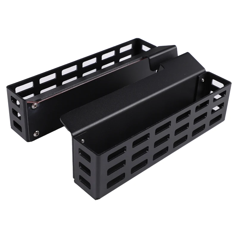Car Gear Shift Side Storage Box Two Baskets For Nissan Frontier 2009-2017 Aluminum Alloy Black Interior Car Accessories