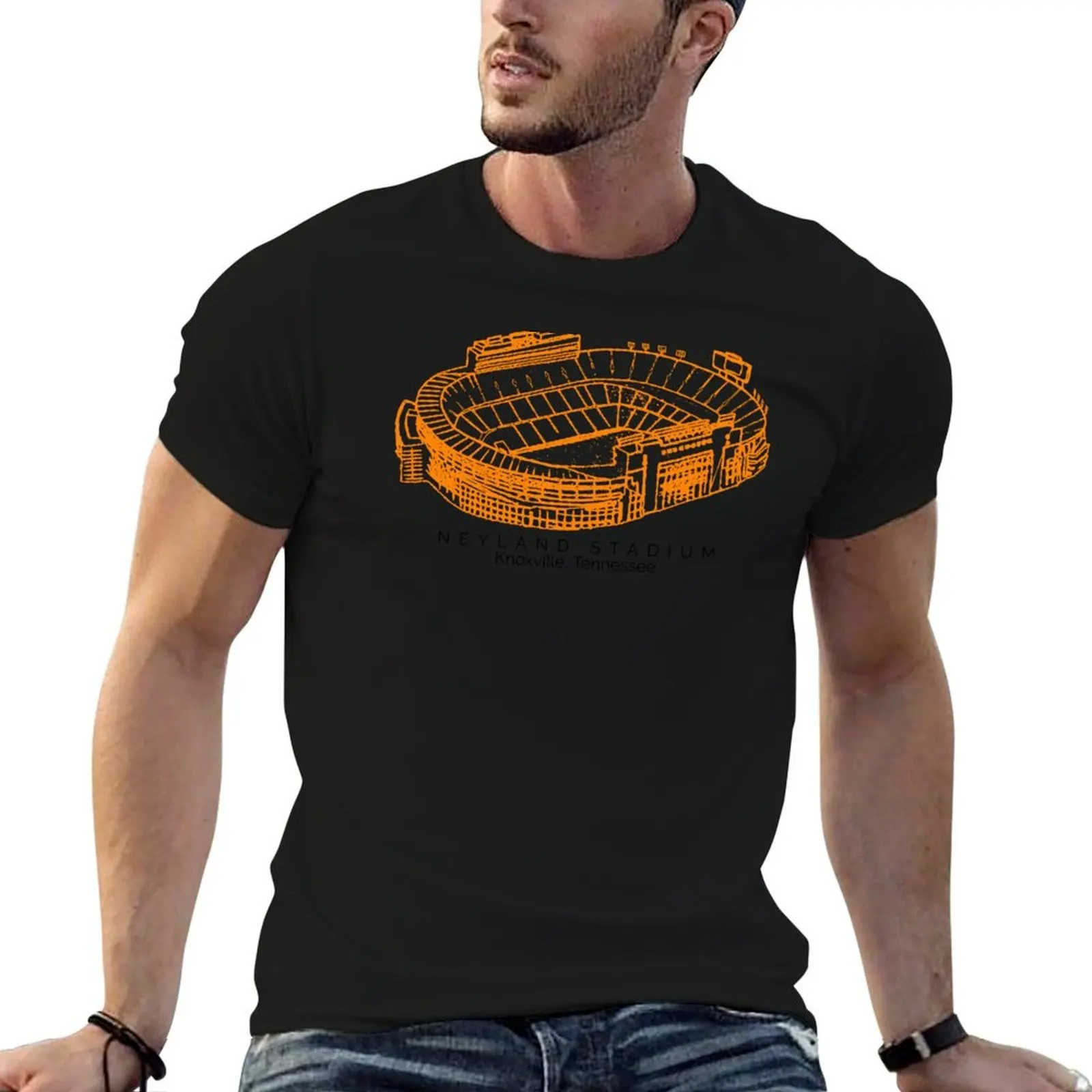 

Neyland Stadium T-Shirt man t shirt cotton graphic t shirts for man T-Shirt