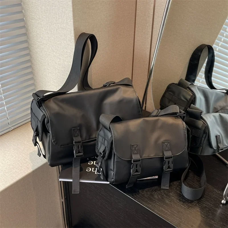 

2025 New Trendy Minimalist Messenger Bag - Unisex Size Options Shoulder/Crossbody Large Capacity Casual Daily Essentials